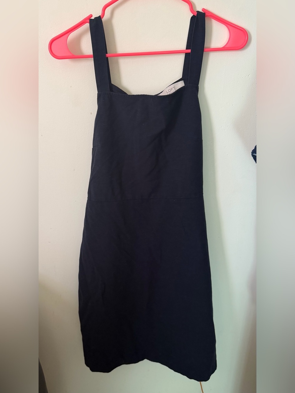 LOFT Square-Neck Midi Dress